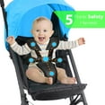 thumbnail image 3 of Jovial JPC18BL Umbrella Stroller, Solid Print Blue, 3 of 4
