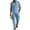 Sky Blue—Summer Outfits for Men, variant on BVOFAR Mens Summer Beach Outfits 2 Piece Short Sleeve Button Down Shirt and Cargo Pants Sets Casual Vacation Loungewear Navy S
