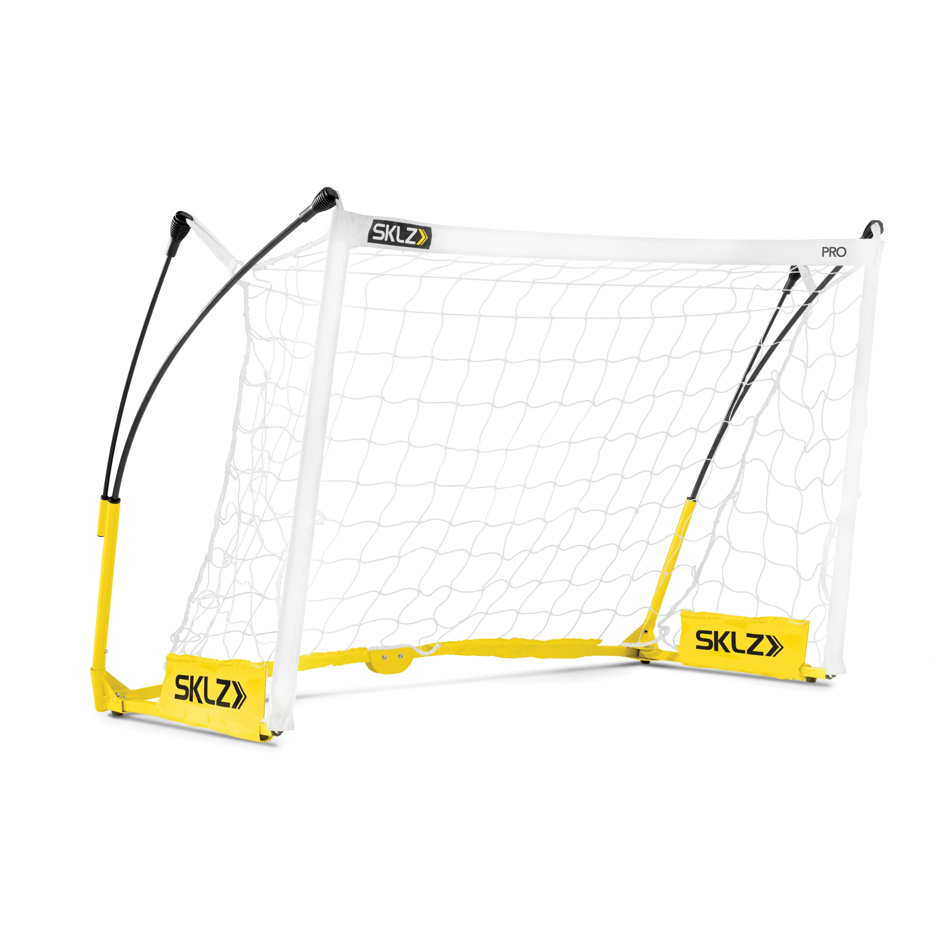 Hockey Goal Targets for Kids Youth Practicing Training and Shooting Metal Framed Sports Soccer Hockey Goal with All Weather Net 4 x 4 FT Hockey Training Goal Net for Backyard