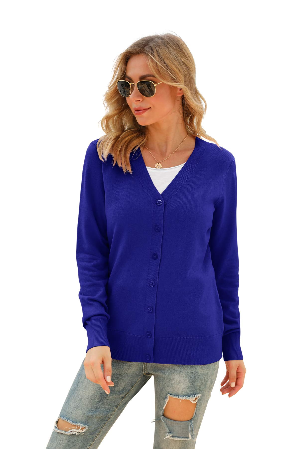Norma Kamali open front cardigan - Blue