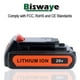 thumbnail image 4 of Batería Biswaye LBXR20 20V 4000mAh Litio Ion, 4 of 9