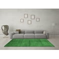 thumbnail image 3 of Ahgly Company Indoor Rectangle Oriental Emerald Green Industrial Area Rugs, 2' x 3', 3 of 4