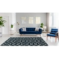 thumbnail image 2 of Linon Home Decor Trio Area Rug Collection, Gray and Yellow, 8' x 10', 2 of 5