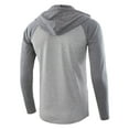 thumbnail image 3 of VJATTWR 1 Pack Men's T-Shirts Long Sleeve Crew Neck Classic Fit Solid Tee Regular Big & Tall S-3Xl Workout Breathable Casual Layer Menswear Top Basic Xxl, 3 of 3