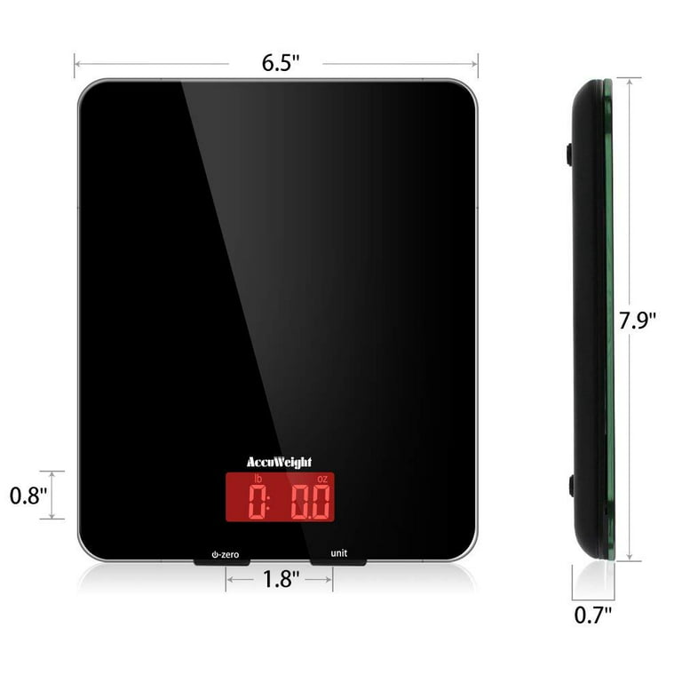 Shop Salter Glass Electronic Food Scale, Easy Clean