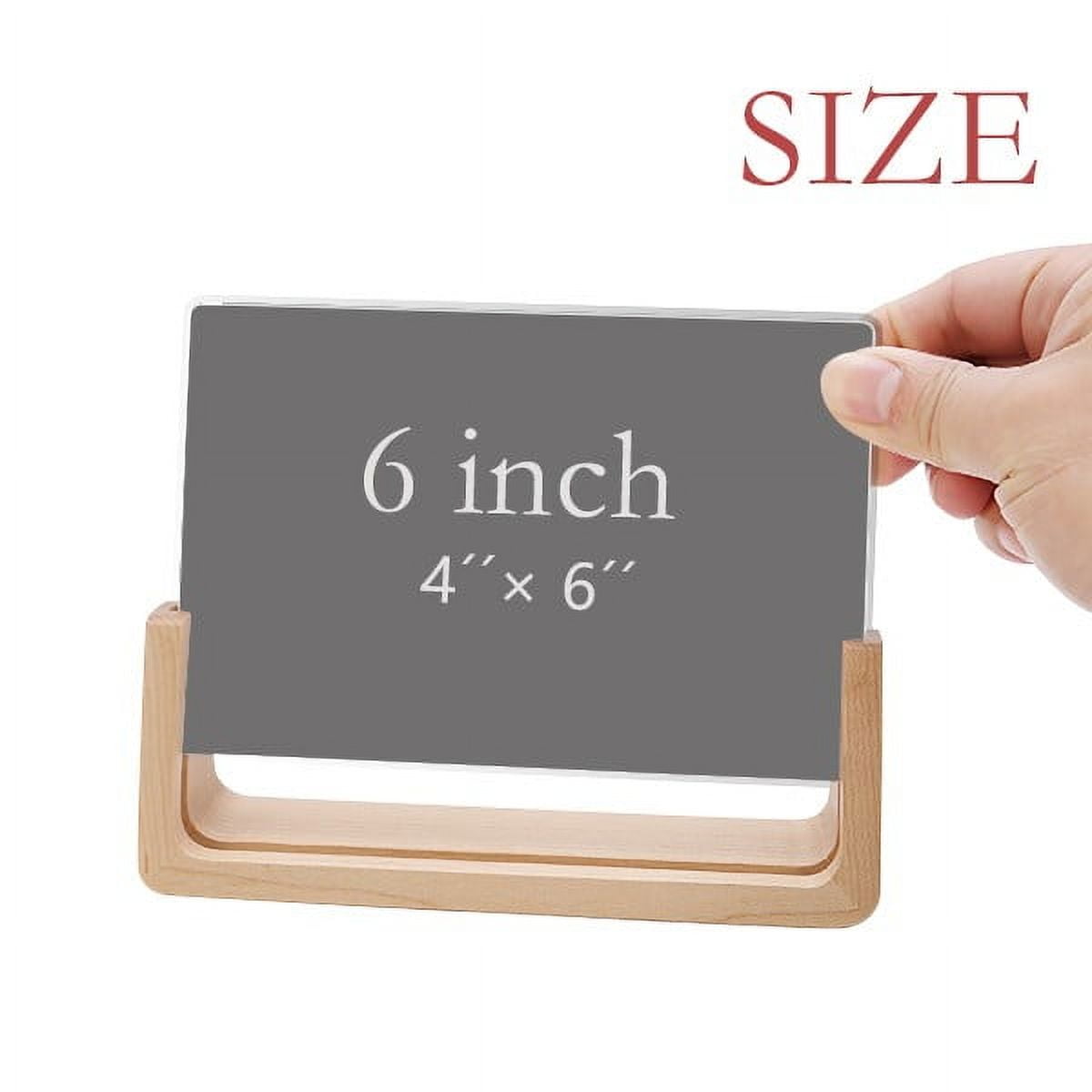 Track Field Sprint Anaerobic Photo Wooden Photo Frame Tabletop Display