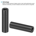thumbnail image 4 of M3 Aluminum Spacers, 12 Pcs Metal Spacer Aluminum 3mm IDx5mm ODx20mm L Threaded Spacer for RC Car Drones, Black, 4 of 6