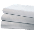 thumbnail image 6 of Set of 4 Embrace Flat Sheets Full 84 x 118 | Luxurious White 100% Supima Cotton, 6 of 11
