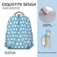thumbnail image 4 of Player Sports Students Backpack Baseball Football Soccer Basketball Ball Game Team School Bag with Training Design, Durable and Adjustable Strap, 4 of 4