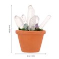 thumbnail image 2 of Houderco Figurinas De Cristal Natural Para Decorar Oficinas Y Espacios Pequeños, 2 of 6