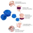 thumbnail image 3 of Juegos de terapia de ventosas de silicona de 4 tamaños: terapia de ventosas profesional para estudio y uso doméstico, succión más fuerte, ideal para masaje miofascial, músculos, nervios y alivio del d, 3 of 7