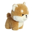 thumbnail image 3 of Aurora  7 in. Playful Teddy Pets Shiba Inu Unique Design Endless Play Stuffed Animal Plush Toy, Brown, 3 of 5