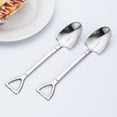 thumbnail image 4 of Cucharas raspadoras de acero inoxidable para melocotón 304 para servir pomelo, para bebés, en miniatura, para comer y concentrar, 4 of 6