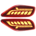 thumbnail image 1 of Trasero Parachoques Reflector Niebla Freno Luz Rojo Amarillo LED para Kia 1 Par, 1 of 1