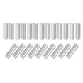thumbnail image 1 of Uxcell 22Pcs Pasador de Espiga 8mm x 25mm Soporte de Estante Pasador de Acero Inoxidable, 1 of 6