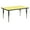 Yellow, variant on Emma + Oliver 30x60 Red Thermal Laminate Preschool Activity Table