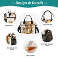 thumbnail image 3 of Medium Cooler Bag Lunch Bag Portable Meal Bag Work Meal Bag Outdoor Meal Bag Travel Meal Bag Picnic Meal Bag Going Out Meal Bag Super Beautiful Tiger, 3 of 6