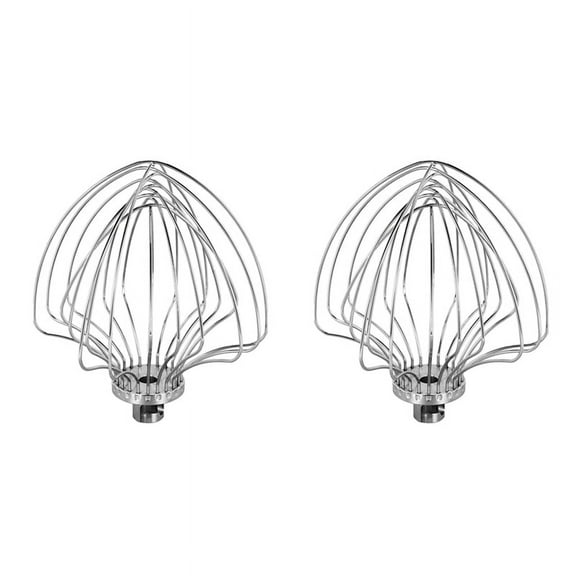 2X Accessories for 7-Quart Lifting Stand Mixer, Mixing Head, Whisk, Suitable for KSM7586P/7990/8990,2* Blender head,Silver