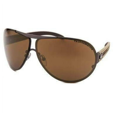 Technomarine Tmew007-05 Cruise Speedway Aviator Gunmetal Brown Mirrored Lenses