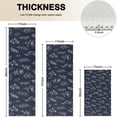 thumbnail image 4 of Pioneer Flower Floral Print Pattern Kitchen Rugs Sets Of 3,Kitchen Runner Rugs Non Skid Washable,Decorative Kitchen Floor Mats for Kitchen,Sink,Laundry,17X30 Inch + 17X47 Inch + 17X59 Inch, 4 of 6