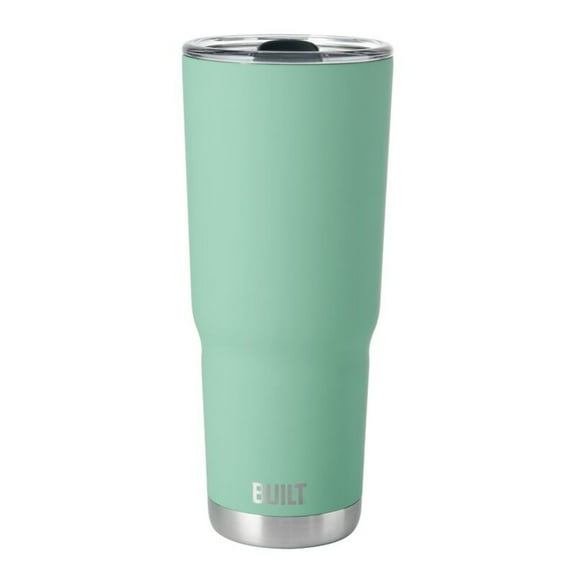 BUILT Torrent 30 oz Double-Wall Insulated Stainless Steel Tumbler Water Bottle, Mint