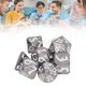 thumbnail image 5 of Polyhedral Dice, Luminous Metal Dice Mellow For Board Game For Adult ANGGREK Otros, 5 of 8