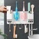 thumbnail image 2 of Soporte para cepillos de dientes montado en la pared - Organizador de baño versátil para pasta de dientes, 2 of 8