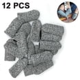 thumbnail image 1 of 12/20 PCS Finger Cots Cut Resistant Protector, Finger Covers for Cuts, Gloves Life Extender, Cut Resistant Finger Protectors for Kitchen, Work, Sculpture, Anti-Slip, Reusable, 1 of 9