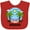 Red, variant on Inktastic Summer Vacation in the Bahamas Boys or Girls Baby Bib