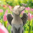 thumbnail image 2 of Statue Model Multi-use Excellent Workmanship Resin Garden Excellent Workmanship Dog Statue Display for Yard, 2 of 10