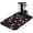 Colorful Floral-2, variant on Washable Rubber Colorful Floral Dish Drying Mats for Kitchen Counter Home Large Coffee Bar Pad Accessories and Decor for Utensils Stemware 19.5''x12''