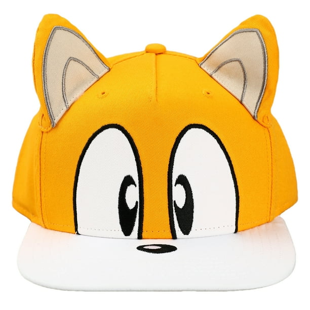 Sonic The Hedgehog Tails Big Face Snapback Hat - Walmart.ca