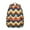 Orange, variant on Geometric Shapes Texture Print Backpack, Stylish Laptop Bookbag for College Students and Work, Durable Daypack with Organizer, Great Gift Idea for Women & Men