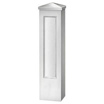 12 1/2"W x 48"H Corner Panel Newel Post