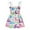 White, variant on Toddler Girls Strap Summer Beach Casual Sleeveless Dresses Dresses Clothes for Kids Size 2-3T