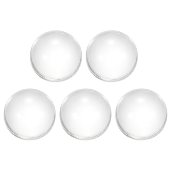 Clear Acrylic Contact Juggling Ball for Beginners - 20mm, 5 Pack