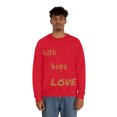 thumbnail image 5 of Faith, Hope and Love Sweatshirt, 5 of 9