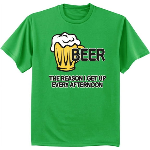 St Patricks Day Clothes Mens Funny T-shirt Green Graphic Tees