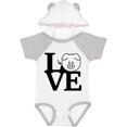 thumbnail image 3 of Inktastic I Love Pigs 2 Boys or Girls Baby Bodysuit, 3 of 5