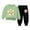 A54-Dark Green, variant on Hessimy Toddler Boys Girls Spring Summer 2Pcs Long Sleeve Sweatshirt Elastic Jogger Pants Sweatsuit(Black,9-10 Years)