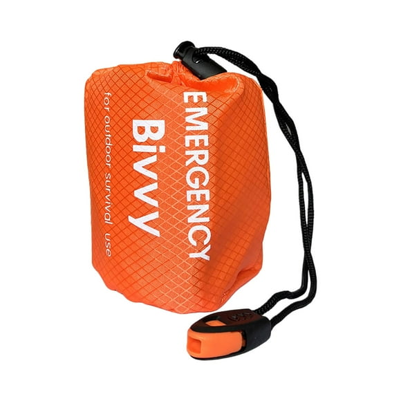 Saco de dormir con cordón y silbato impreso para acampadas, senderismo y aventuras al aire libre