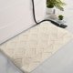 thumbnail image 4 of Alfombrilla Exfoliante para Pies con Respaldo Envolvente | Alfombra de Baño Gruesa, Suave, Antideslizante y Absorbente de Agua de Poliéster | Lavable, 50X80Cm para Ducha, Tocador y Baño Infantil, 4 of 6