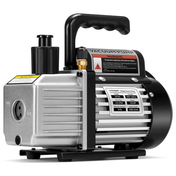 Bomba de vacío HVAC VIVOHOME 4.5 CFM 1/3 HP 110V