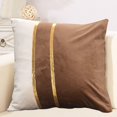 thumbnail image 4 of Fusipu Easy to Tuck Pillows or Stuffing Into the Pillowcase Plush Pillowcase with Hidden Zipper Soft Stylish Decorative Cover for Home Plush Pillowcase, 4 of 8