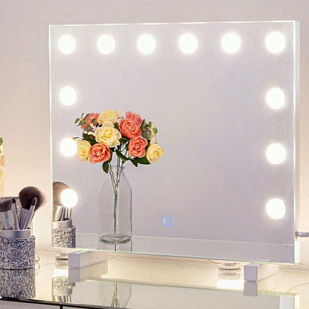 Chende Dimmable Lighted Vanity Mirror, Wall Mounted Vanity Light Mirror