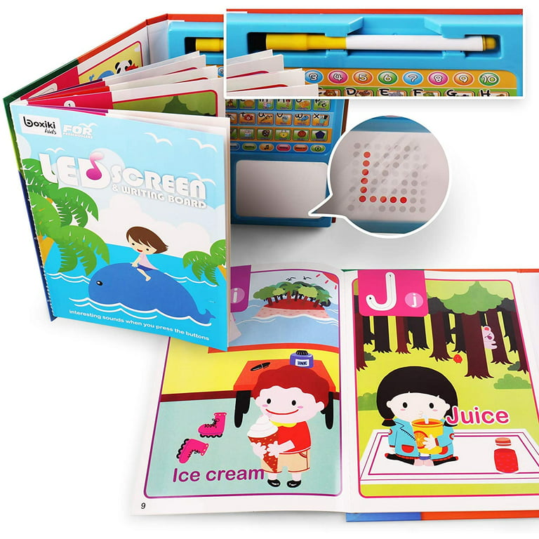 Boxiki Kids Preschool Learning Toys | Kids Tablet | Toddler Books 