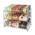 thumbnail image 1 of Organizador de latas para cocina de 3 niveles de acero cromado 37x29x28 cm, 1 of 4