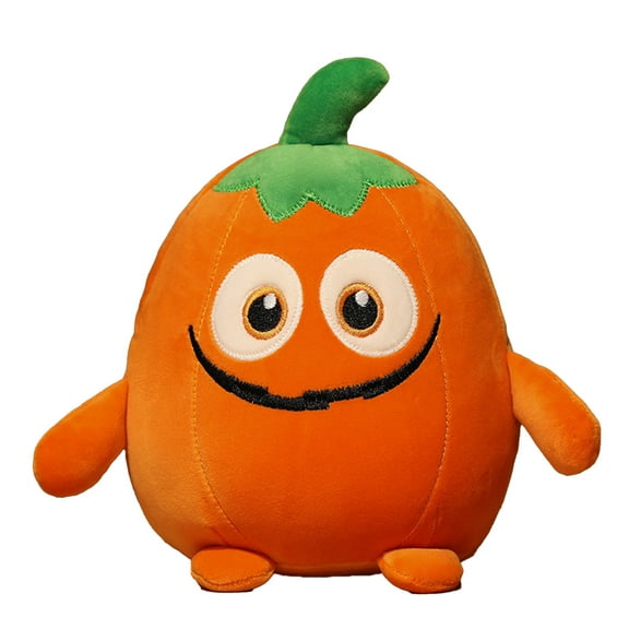 Halloween Stuffed Animal 8-inch Pumpkin Doll, Halloween Plush Halloween Party Favors for Kids Halloween Toys Gifts Halloween Stuff for Kids, Girls & Boys