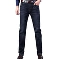 thumbnail image 2 of Pantalones Vaqueros Casuales Diarios Para Hombres, 2 of 8