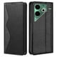 thumbnail image 1 of For TECNO Pova 6 Neo Leather Case Wallet Stand Phone Cover with RFID Blocking - Black, 1 of 5